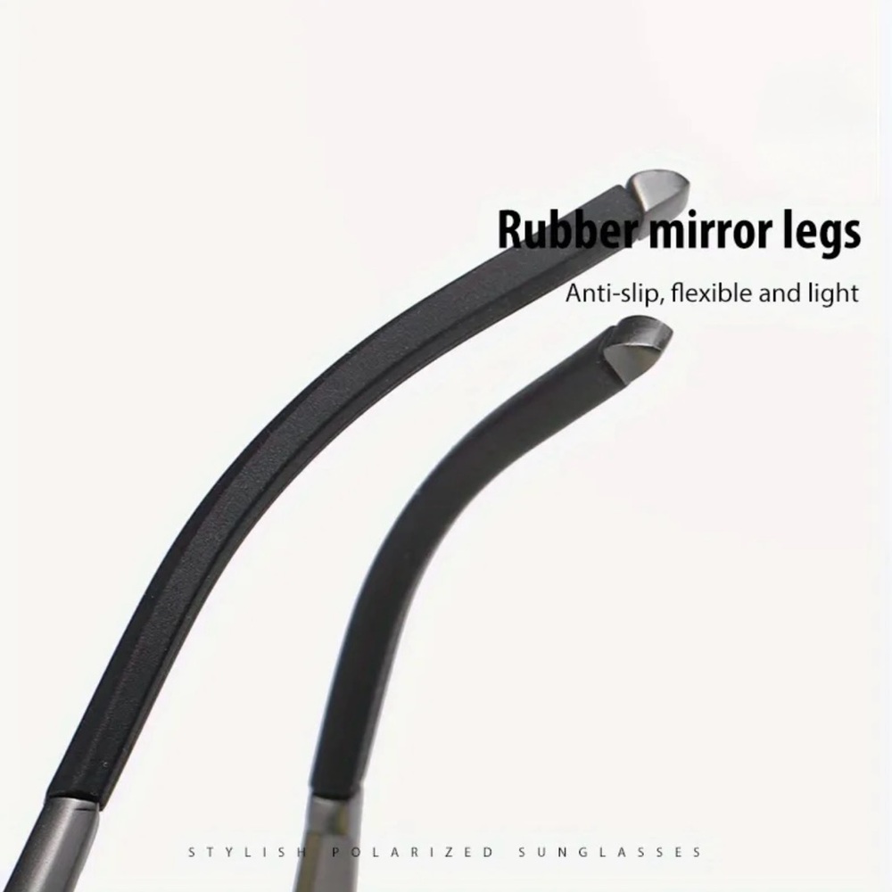 Photochromic Sunglasses - Black and Green - Picture 10 of 12